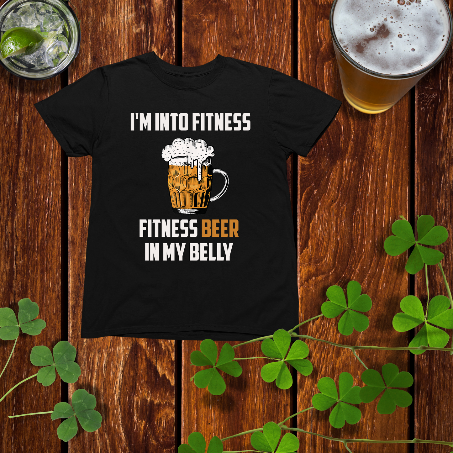 I'm Into Fitness Drinking Shirt