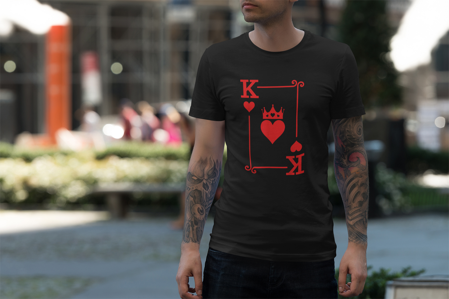 King of Hearts Gambling Shirt